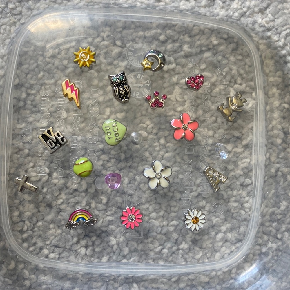 Origami owl charms